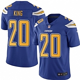 Youth Nike Chargers 20 Desmond King Royal Color Rush Limited Jersey,baseball caps,new era cap wholesale,wholesale hats